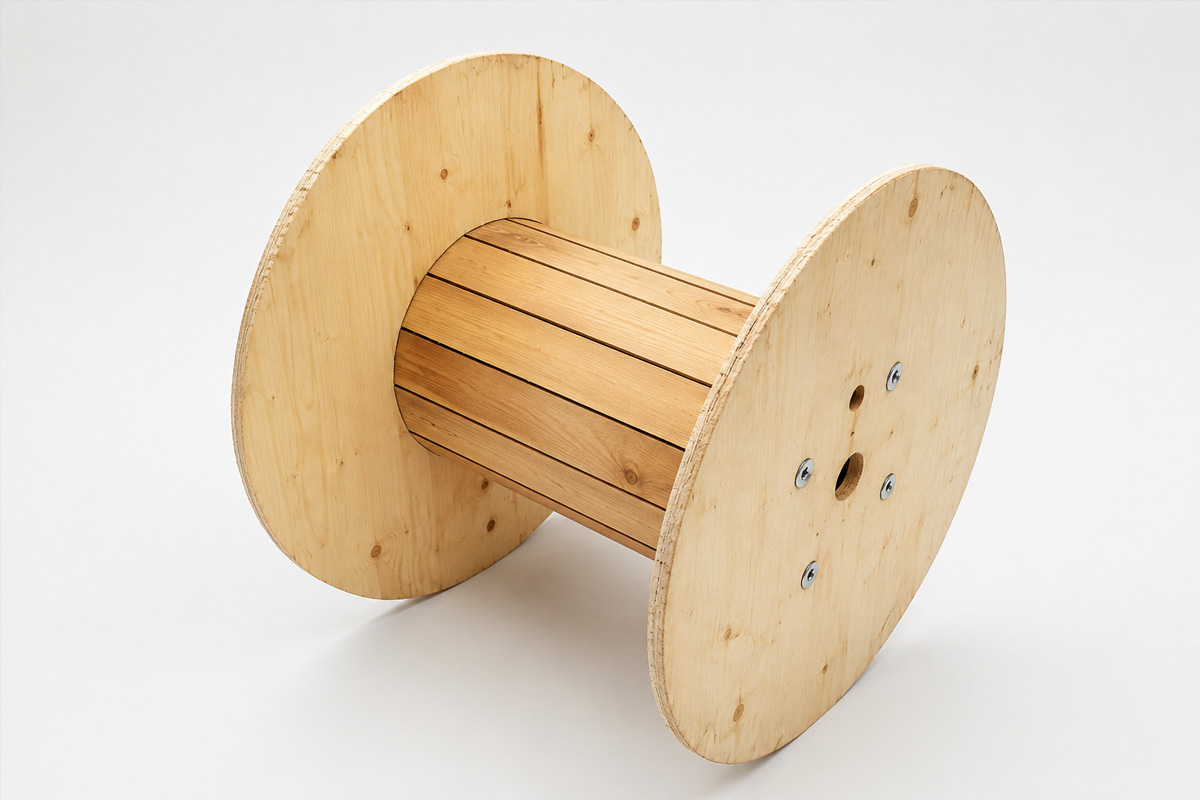 Wooden Cable Drum
